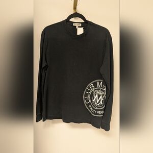 Club Monaco Black Crew Top